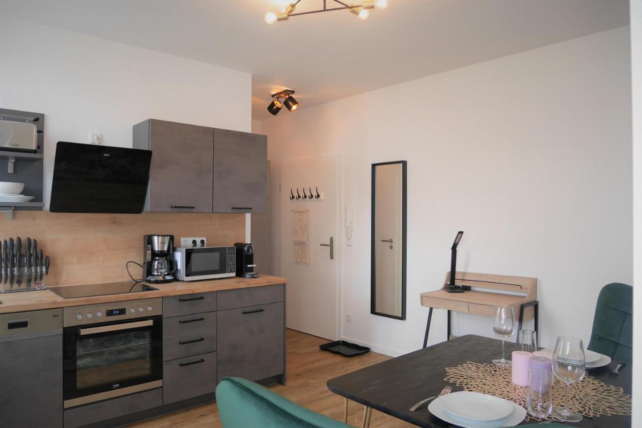 Pb Ferienwohnungen - Fewo 4 - Stilvoll Eingerichtetes Studio Im Herzen Senftenbergs Esterno foto